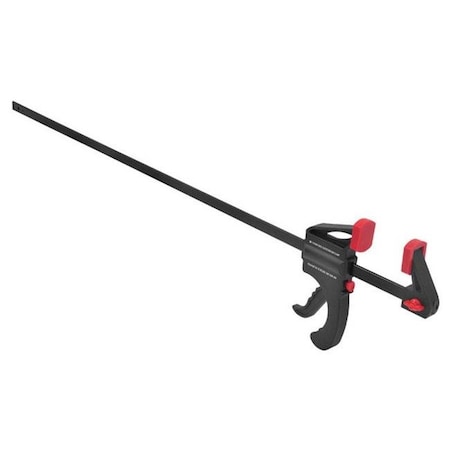 Steel Grip Bar Clamp, Steel Handle and 2-1/2" Throat Depth 2406429